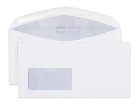 ELCO Couvert Premium m/Fenster C5/6 31497 80g, weiss 500 Stück Idealshop