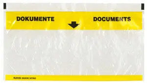 ELCO Dokumentent. Quick Vitro C6/5 29003.00 transparent/gelb 250 Stk. Idealshop