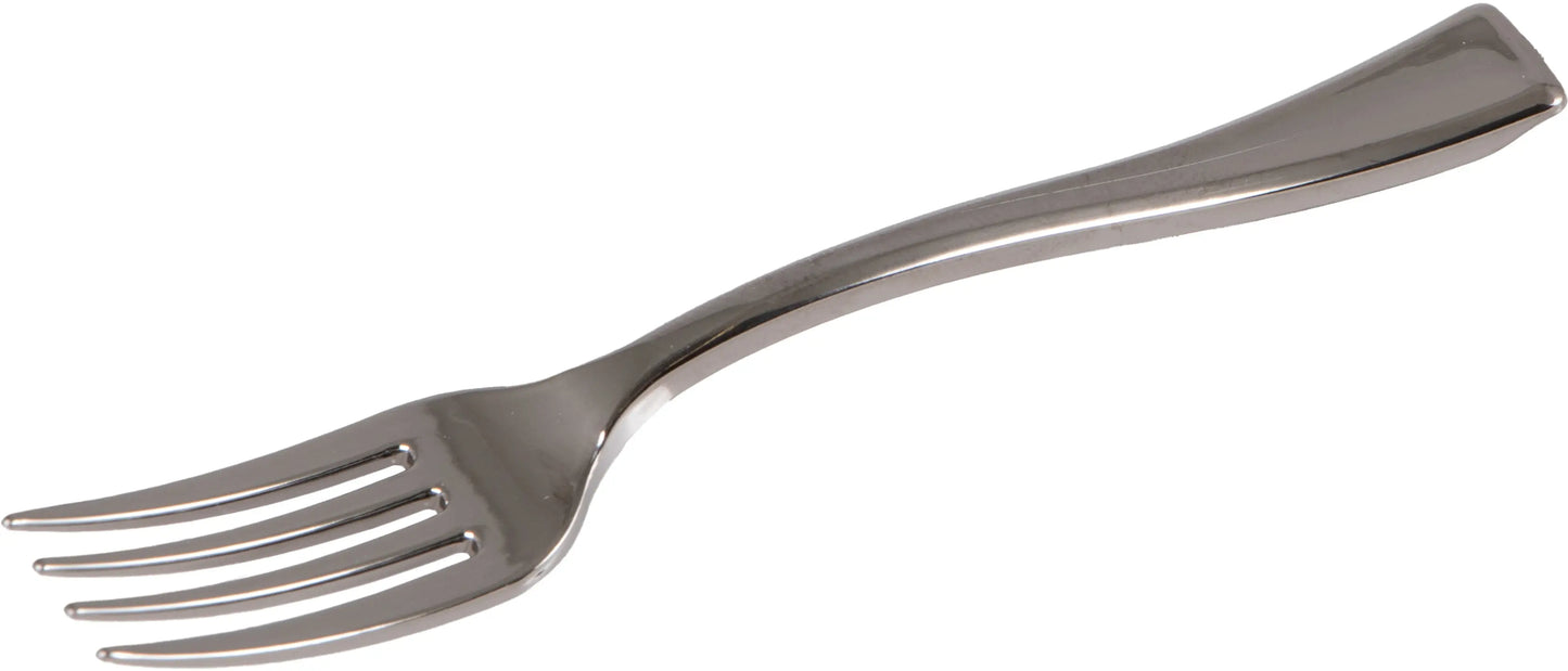 ELCO Mini-Plastik-Gabel 10cm 0106260 -005 silber, 50Stk. Idealshop