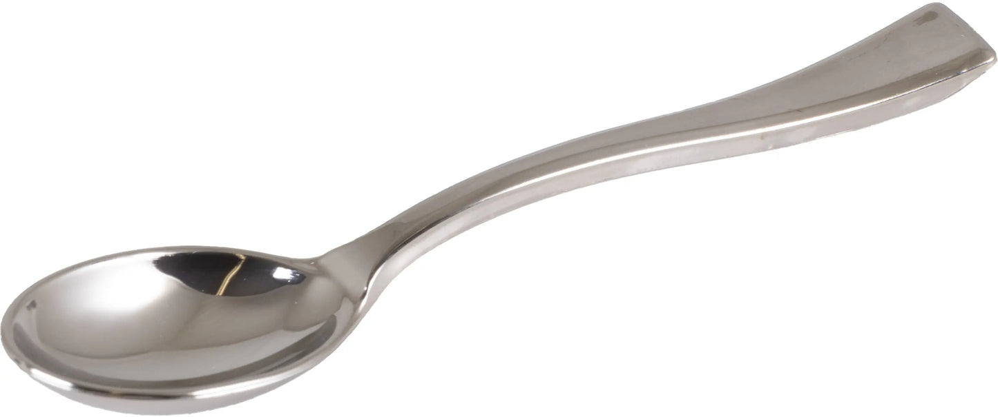 ELCO Mini-Plastik-Löffel 10cm 01060200-005 silber, 50Stk. Idealshop