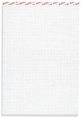 ELCO Notizblock kariert 4mm A7 73424.17 weiss, 70g 100 Blatt Idealshop