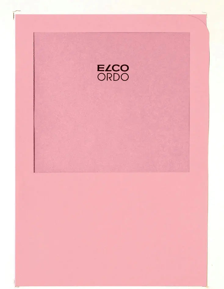 ELCO Organisationsmappe Ordo A4 29464.51 transport, rosa 100 Stück Idealshop