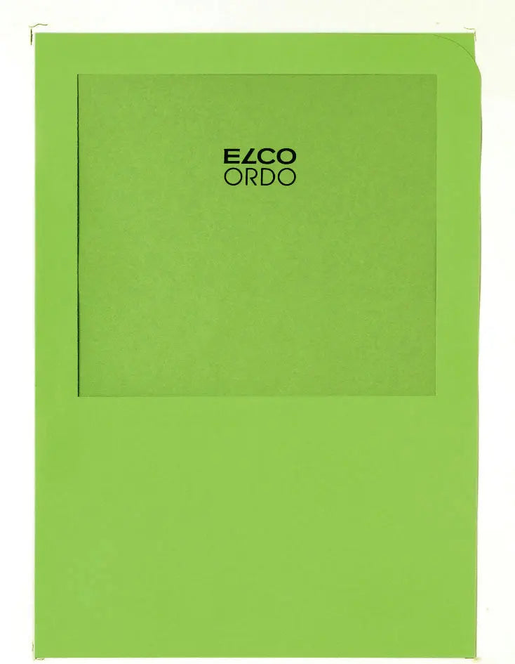 ELCO Organisationsmappe Ordo A4 29464.62 transport, int.grün 100 Stück Idealshop