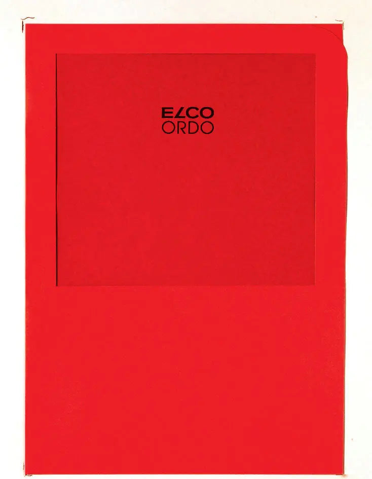 ELCO Organisationsmappe Ordo A4 29464.92 transport, rot int. 100 Stück Idealshop
