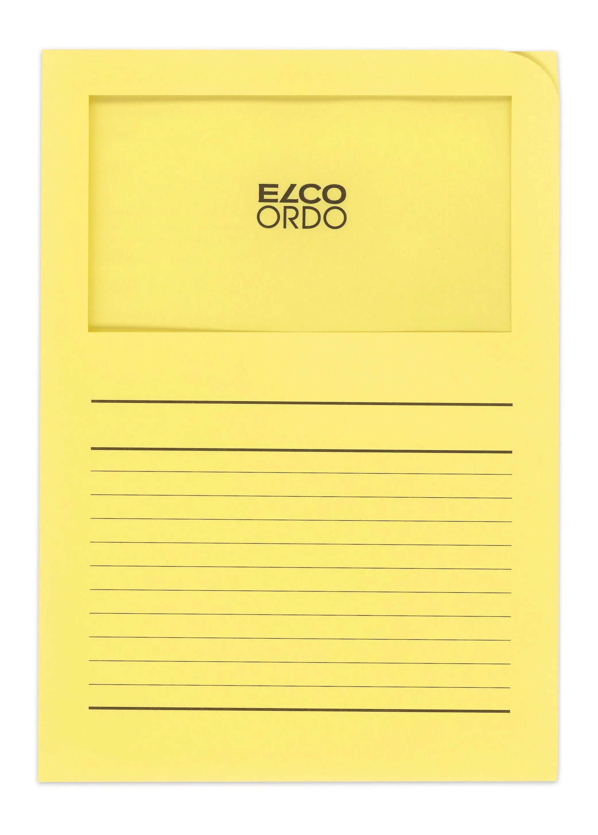 ELCO Organisationsmappe Ordo A4 29489.71 classico, gelb 100 Stück Idealshop