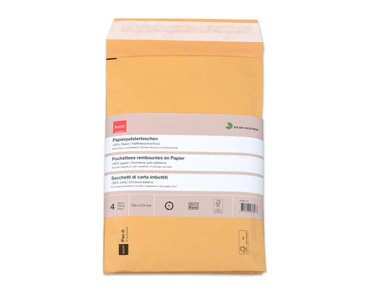 ELCO Papierpolstertasche 74652.92 200x275mm, braun 4 Stück Idealshop