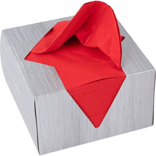 ELCO Serviettenbox 33x33cm 04-33401100-201 3-lagig, rot 100Stk. Idealshop