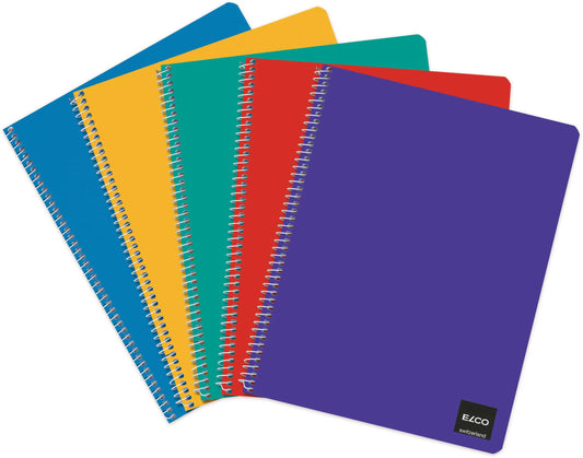 ELCO      Spiralheft kariert 4mm      A4 Idealshop