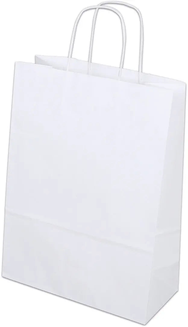 ELCO Tragetasche 270x120x370mm 84103.10 mit Kordel, weiss 50 Stück Idealshop