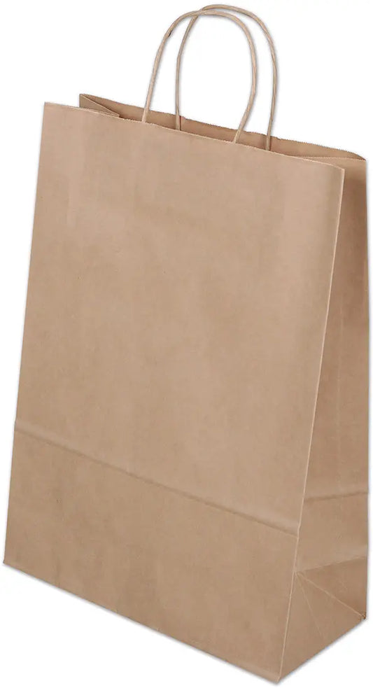 ELCO Tragetasche 270x120x370mm 84103.25 mit Kordel, braun 50 Stück Idealshop