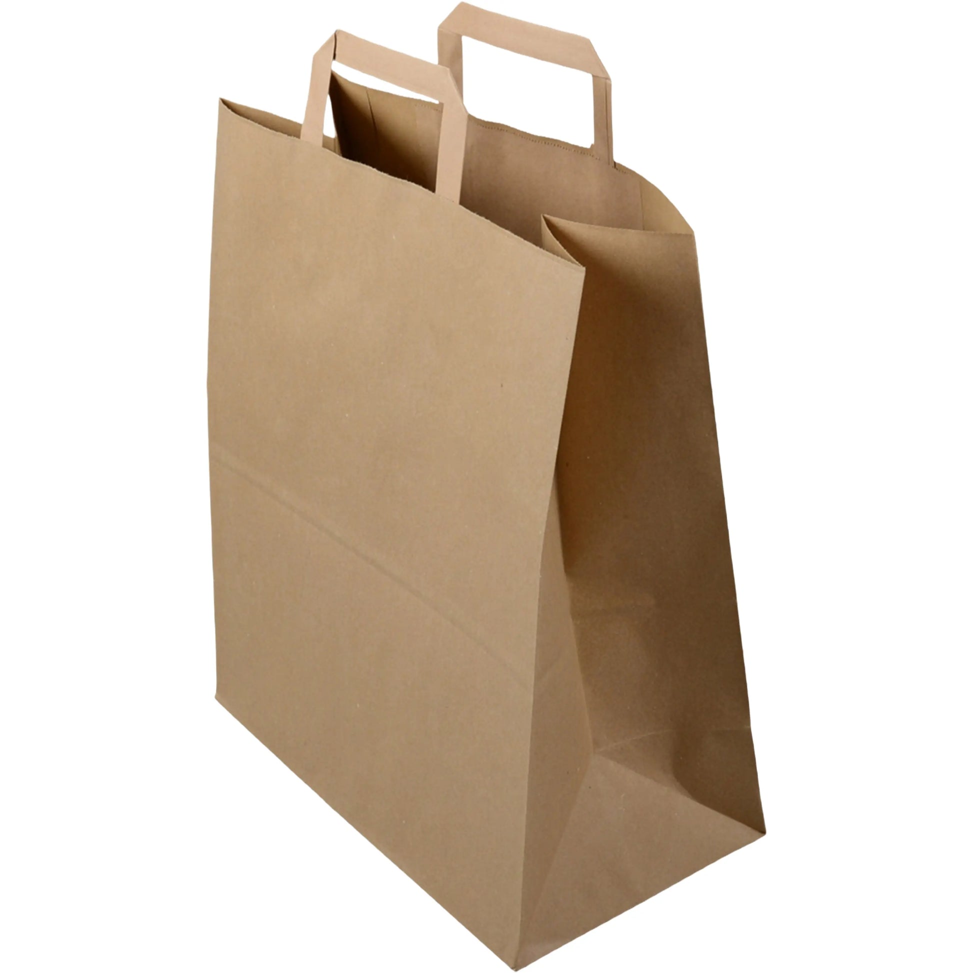 ELCO Tragetasche 32x17x38cm 7010104.25 mit Henkel, braun 50 Stück Idealshop
