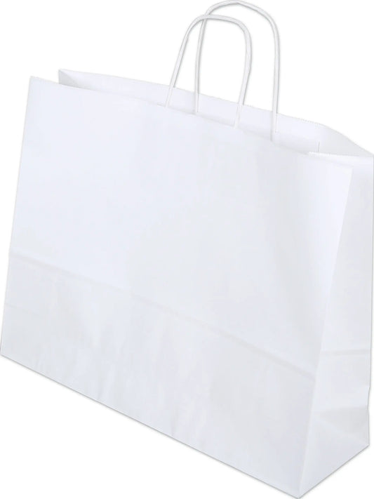 ELCO Tragetasche 400x120x310mm 84205.10 mit Kordel, weiss 50 Stück Idealshop