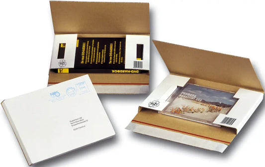 ELCO Versandtasche CD/DVD 846180161 Karton, weiss 223x155x20mm Idealshop