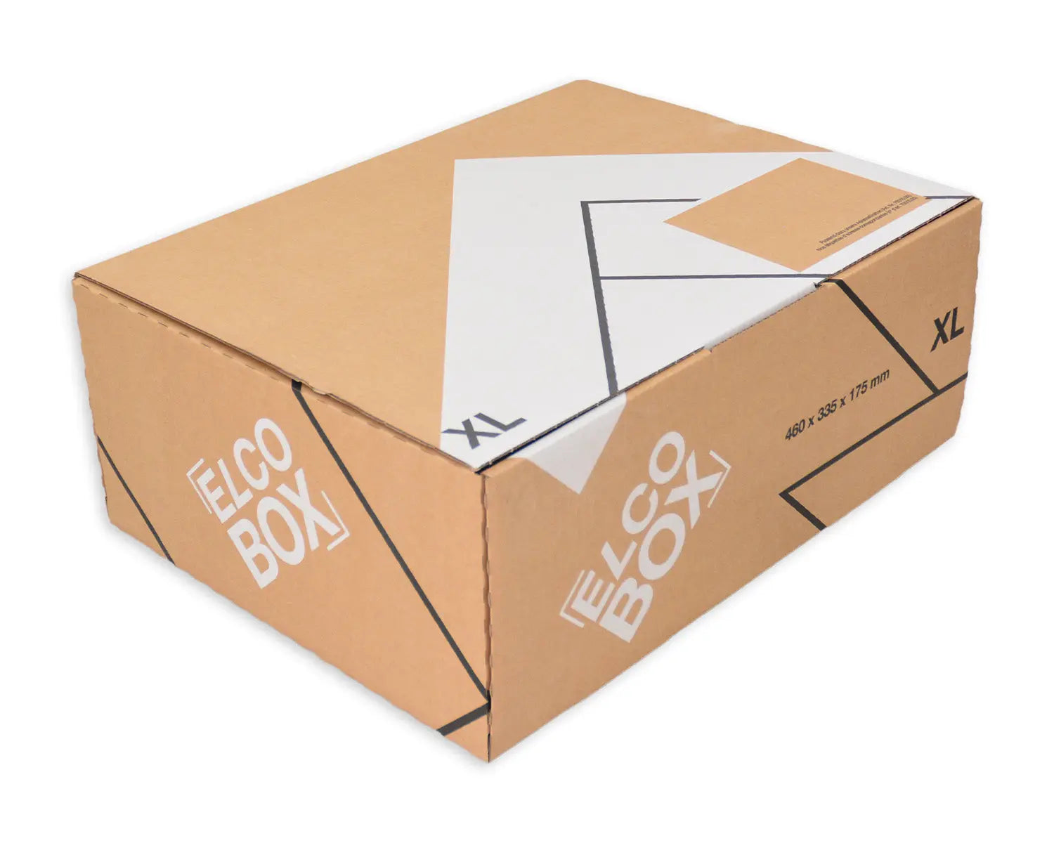 ELCO Versandverpackung XL 28835.25 braun/weiss 460x335x175mm Idealshop