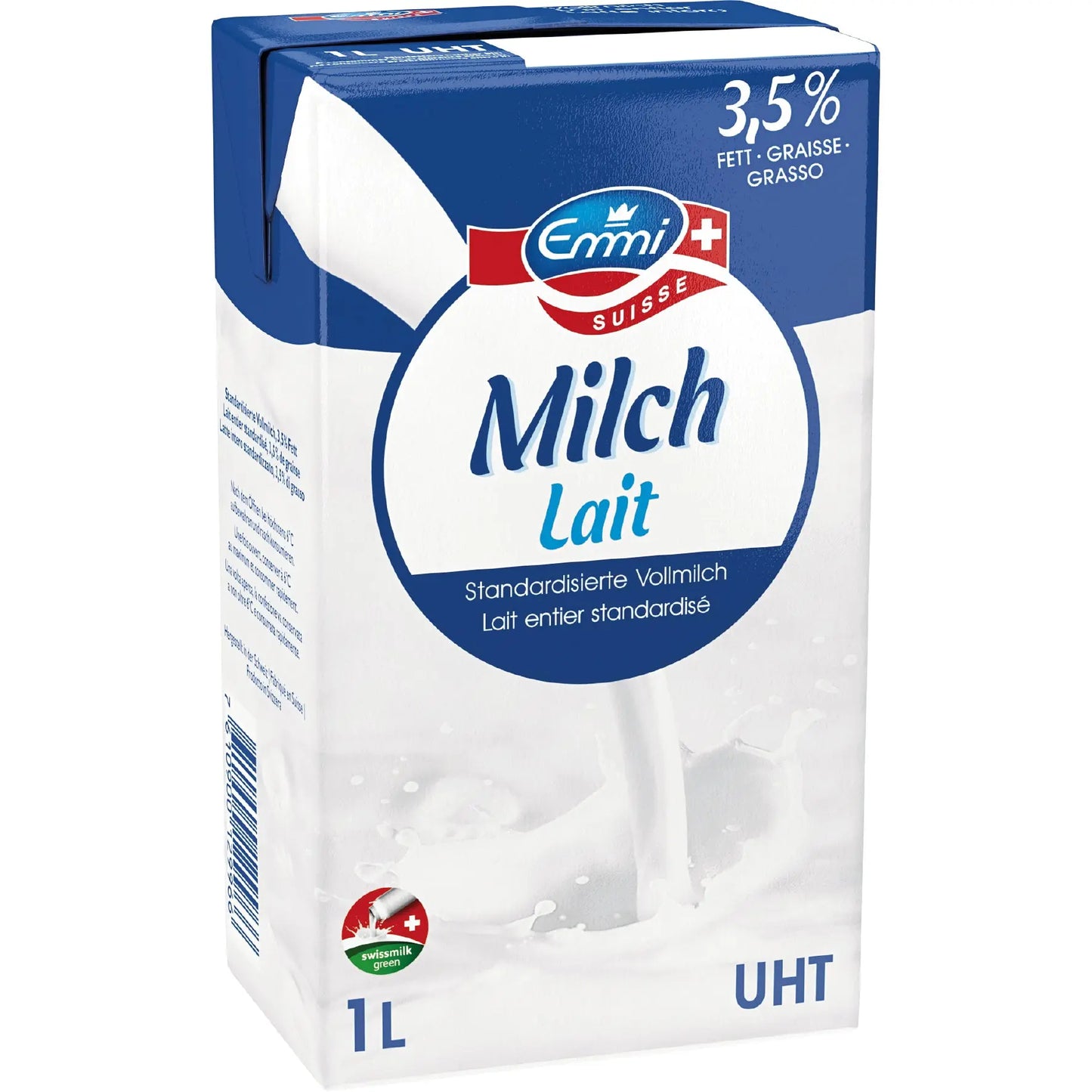 EMMI Vollmilch 3,5%, UHT 1030163 1 l, 12 Stk. Idealshop