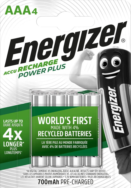 ENERGIZER Batterie Akku E300626602 AAA/HR03, 700mAh, 4 Stück Idealshop