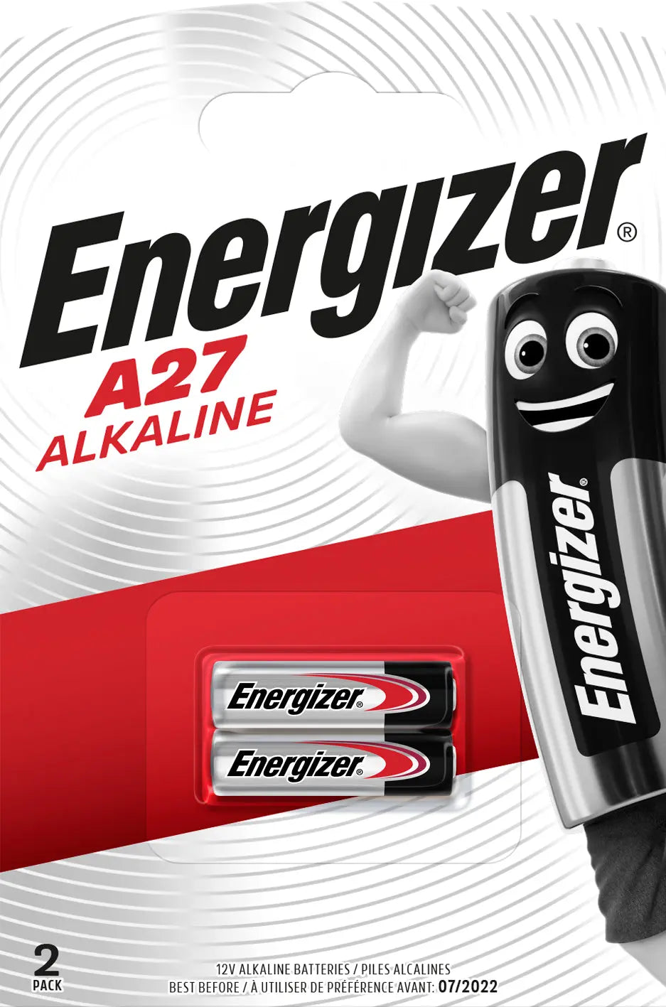 ENERGIZER Batterie E301536400 A27, 2 Stück Idealshop