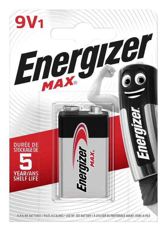 ENERGIZER Batterie Max 9V E301531802 1 Stück Idealshop