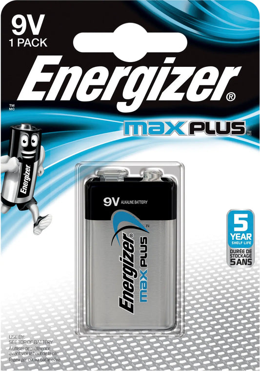 ENERGIZER Batterie Max Plus 9,0V 522/9V E-Block 600 mAh Idealshop