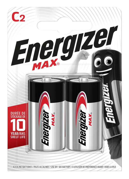 ENERGIZER Batterien Max C 1.5V E302306701 2 Stück Idealshop