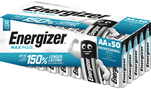 ENERGIZER Batterien Max Plus E303865500 AA/LR6 50 Stück Idealshop