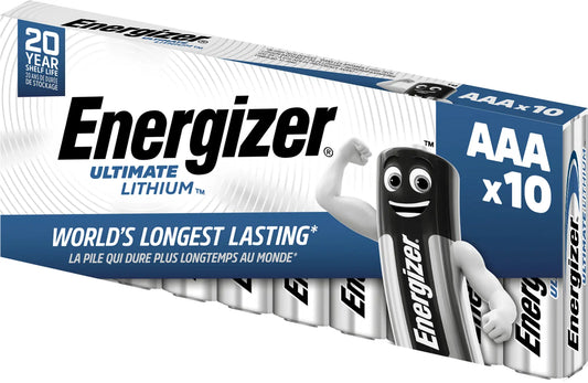 ENERGIZER Batterien Ultimate Lithium E301535901 AAA/LR03 10 Stück Idealshop