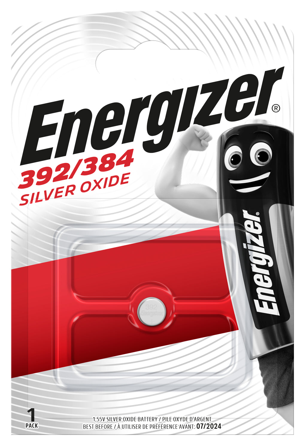 ENERGIZER Knopfzelle 1.55 V E300781701 E392/384 1 Stück Idealshop