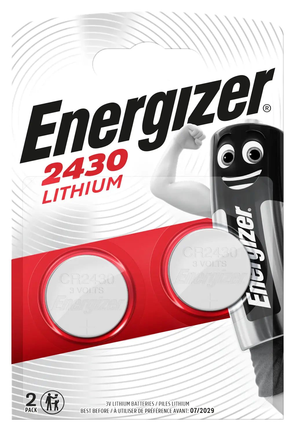 ENERGIZER Knopfzelle Lithium 3V E300830302 2 Stück Idealshop