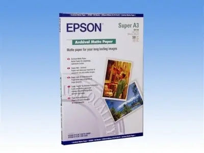 EPSON Enhanced Matte Paper 192g A3+ S041719 Stylus Photo 4800 100 Blatt Idealshop