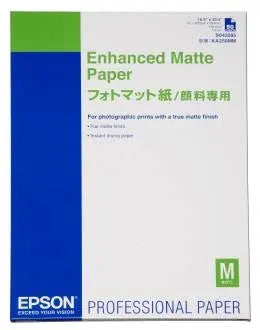 EPSON Enhanced Matte Paper A2 S042095 Stylus Pro 4000 192g 50 Blatt Idealshop