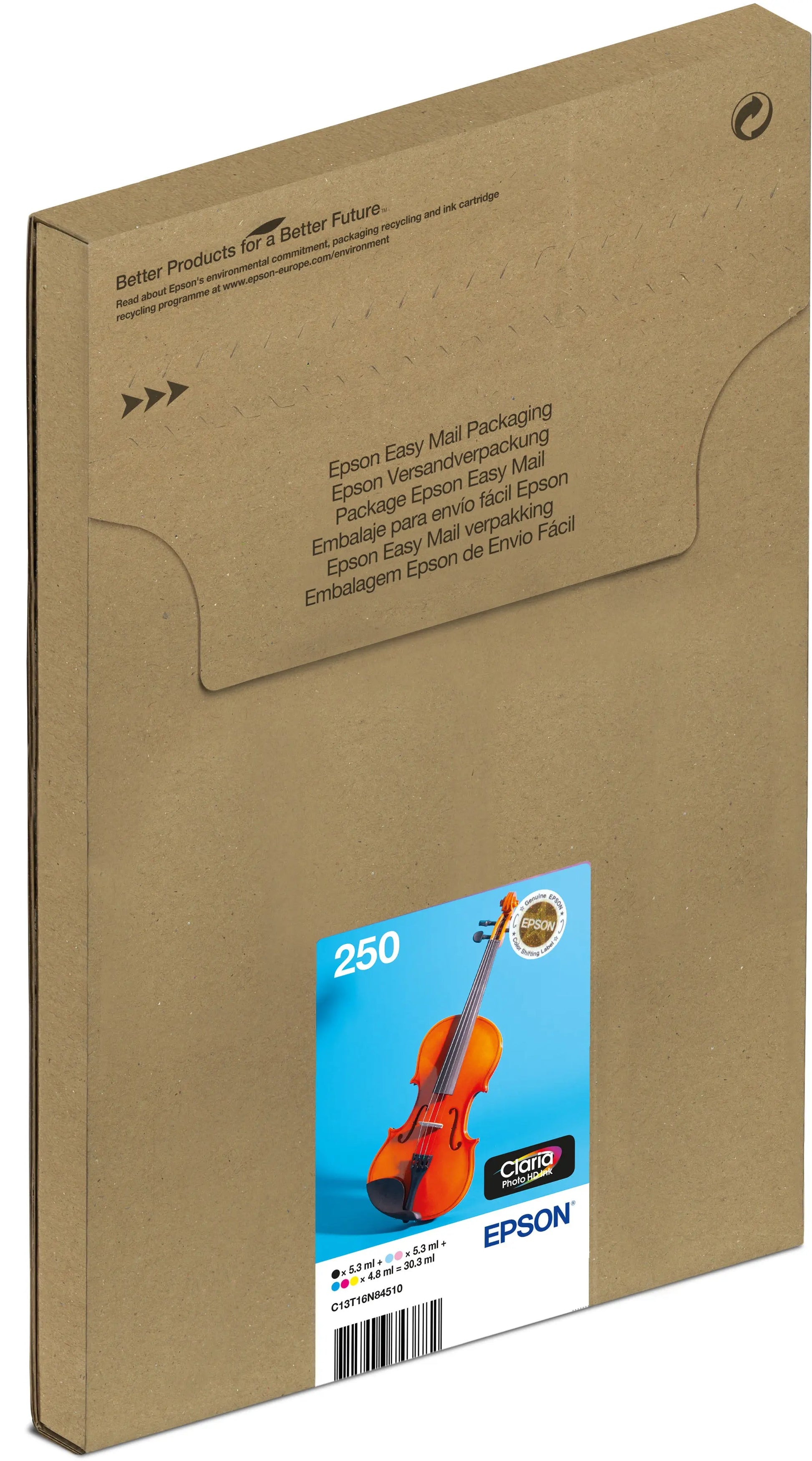 EPSON Multipack Easymail 250 6-color T16N84510 XP 980 6x360 Seiten Idealshop