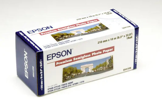 EPSON Premium Semigloss Photo Paper S041336 251 g, Rolle 210mm x 10m Idealshop