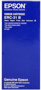 EPSON Farbband Nylon schwarz S015369 ERC 31 Idealshop