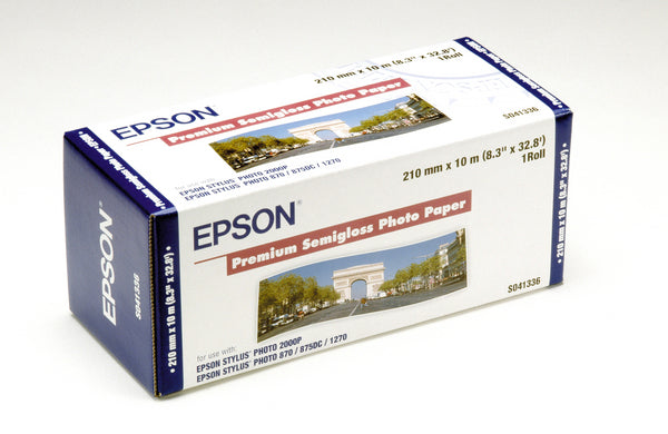 EPSON Premium Semigloss Photo Paper S041336 251 g, Rolle 210mm x 10m Idealshop