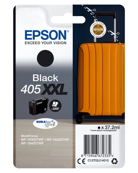 EPSON     Tintenpatrone 405XXL   schwarz