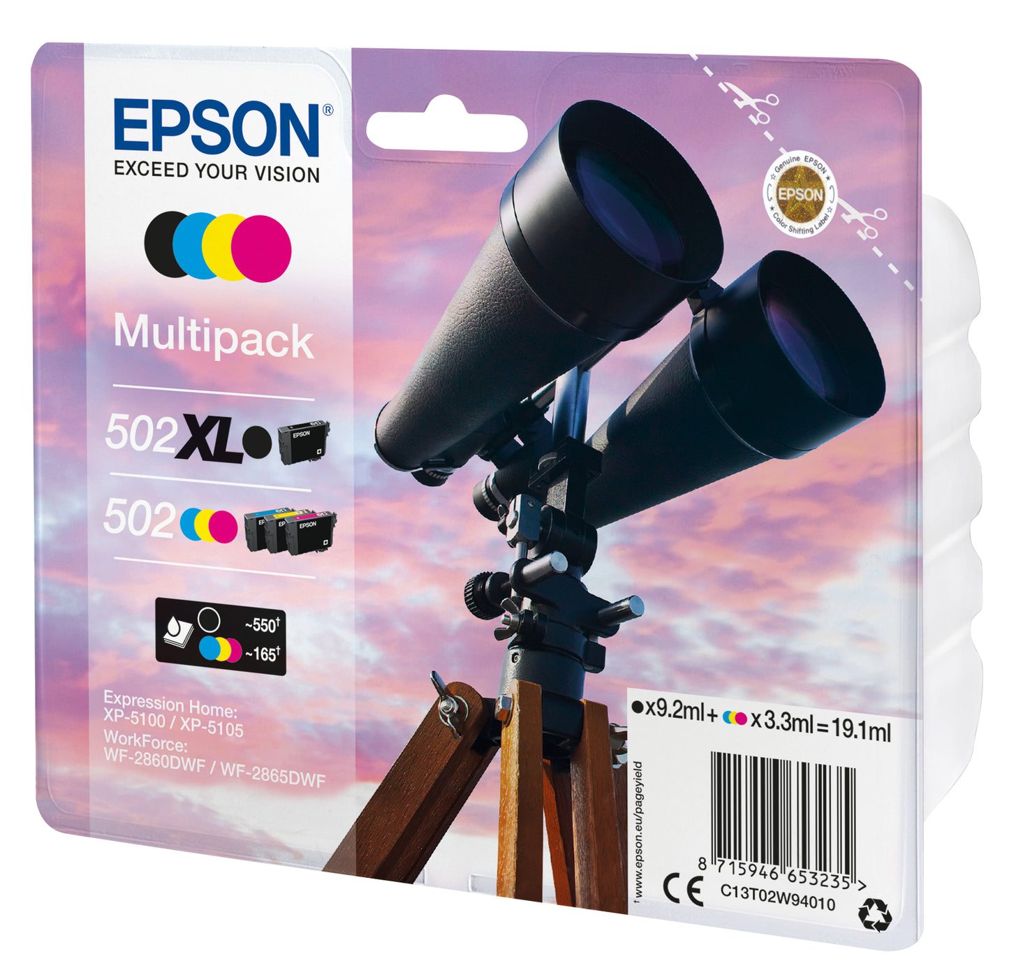 EPSON     Multipack Tinte XL/Std. BK/CMY