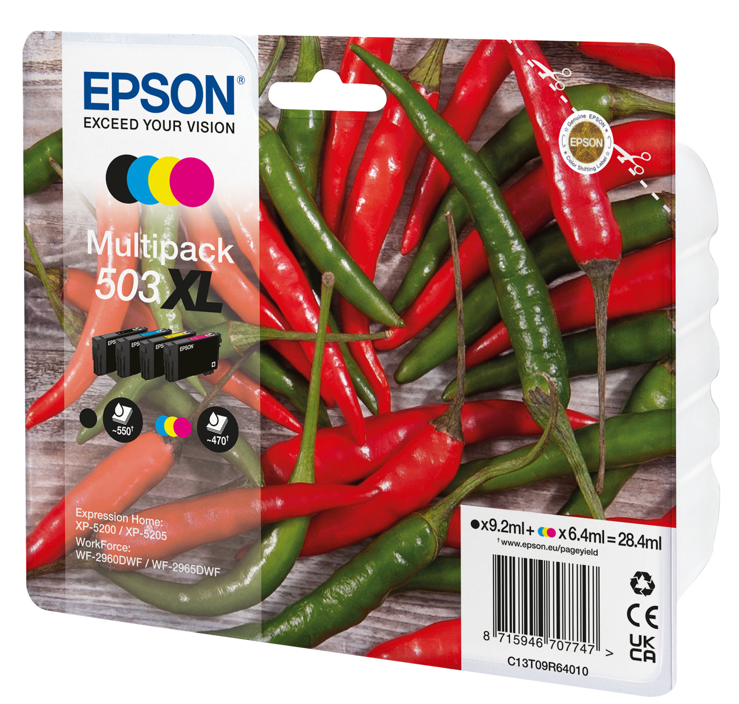 EPSON     Multipack Tinte 503XL    CMYBK