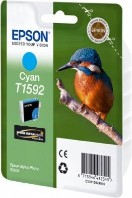 EPSON Tintenpatrone cyan T159240 Stylus Photo R2000 17ml Idealshop