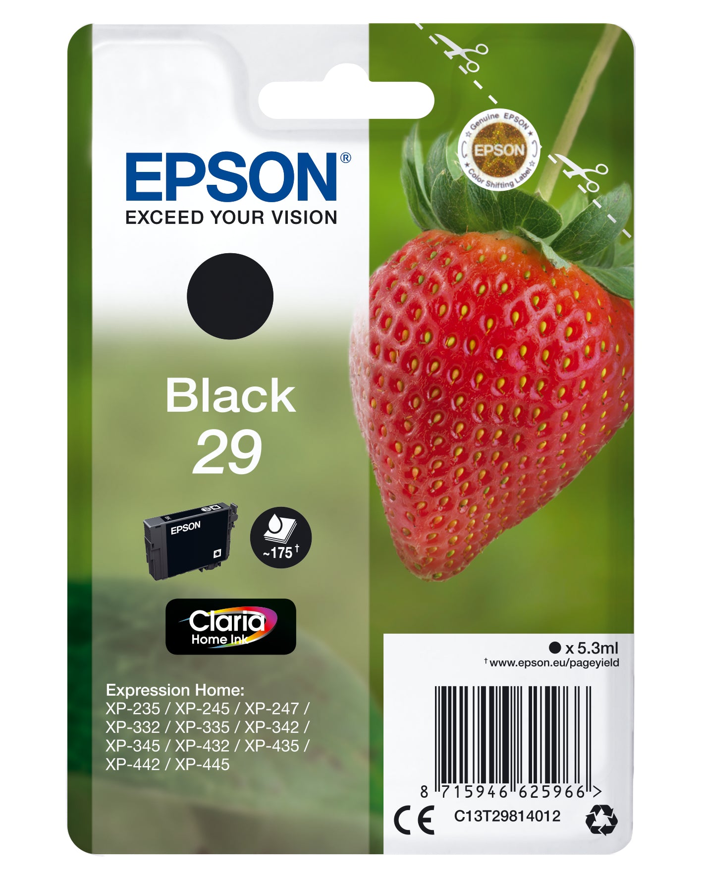 EPSON     Tintenpatrone          schwarz