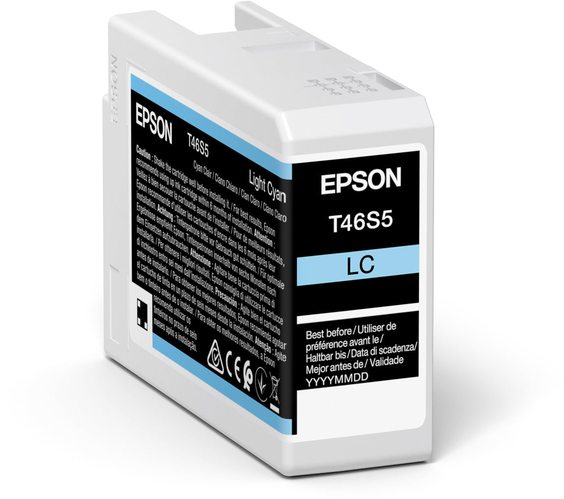 EPSON Tintenpatrone light cyan T46S500 SureColor SC-P700 26ml Idealshop