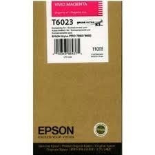 EPSON Tintenpatrone vivid magenta T602300 Stylus Pro 7880/9880 110ml Idealshop
