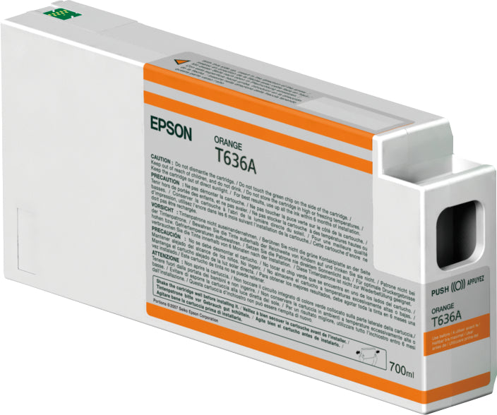 EPSON Tintenpatrone orange T636A00 Stylus Pro 7900/9900 700ml Idealshop