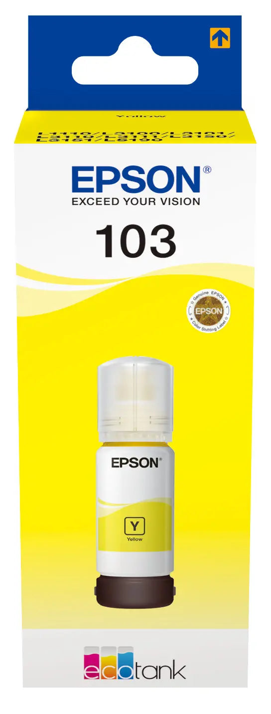 EPSON     Tintenbehälter 103      yellow Idealshop
