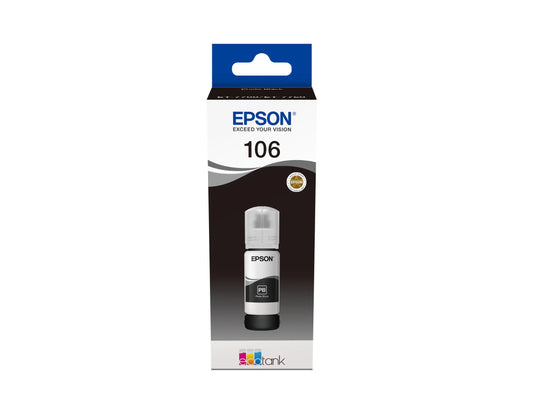 EPSON Tintenbehälter 106 ph.-schwarz T00R140 EcoTank ET-7700 5000 Seiten Idealshop