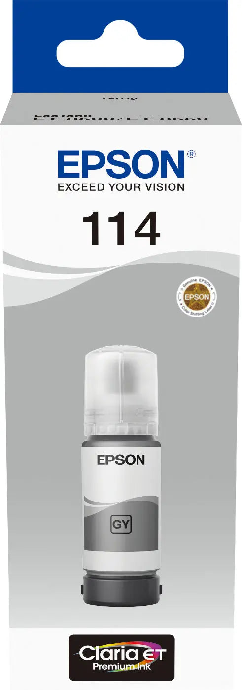 EPSON Tintenbehälter 114 grey T07B540 EcoTank ET-8500 6200 Seiten Idealshop