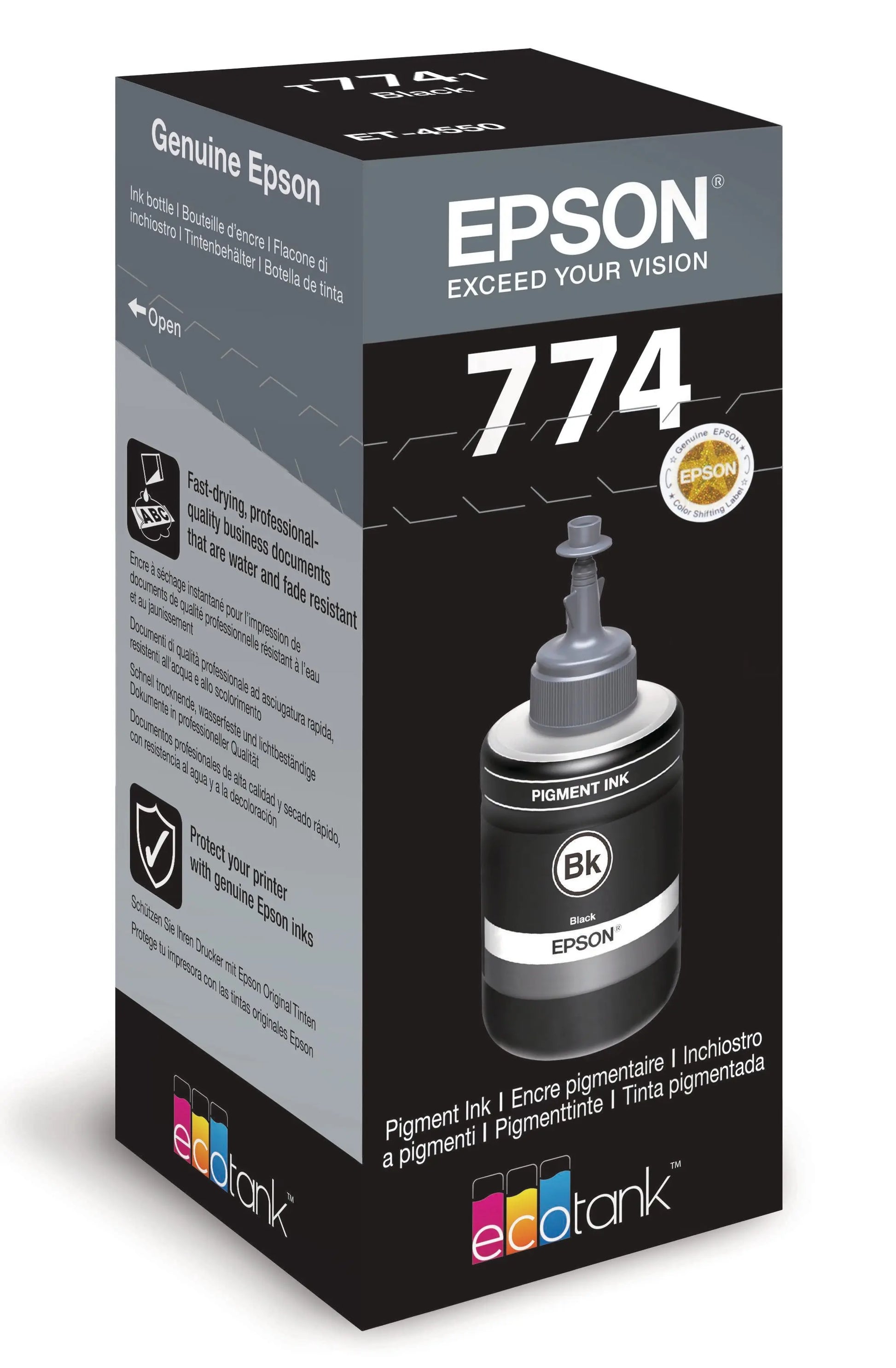 EPSON     Tintenbehälter 774 pig.schwarz Idealshop