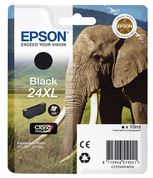 EPSON Tintenpatrone 24XL schwarz T243140 XP 750/850 500 Seiten Idealshop
