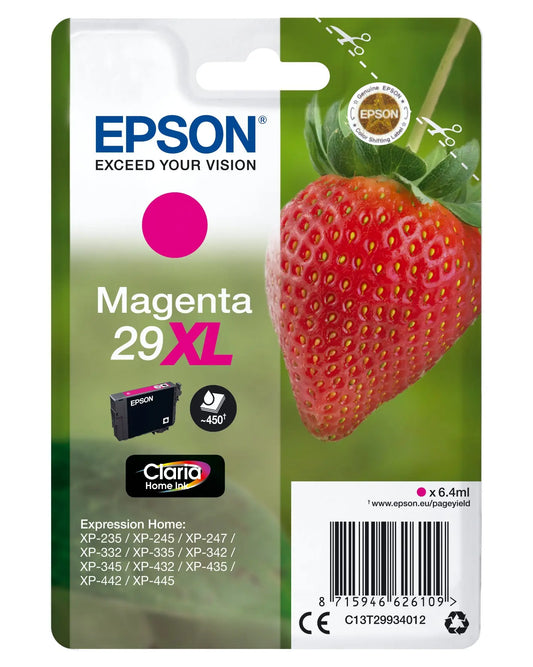 EPSON Tintenpatrone 29XL magenta T299340 XP-235/335/435 450 Seiten Idealshop