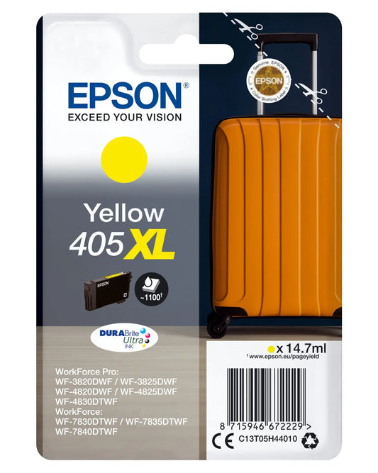 EPSON Tintenpatrone 405XL yellow T05H44010 WF-7830DTWF 1100 Seiten Idealshop