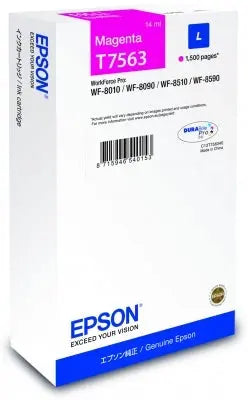 EPSON Tintenpatrone L magenta T75634N WF 8010/8090 1500 Seiten Idealshop